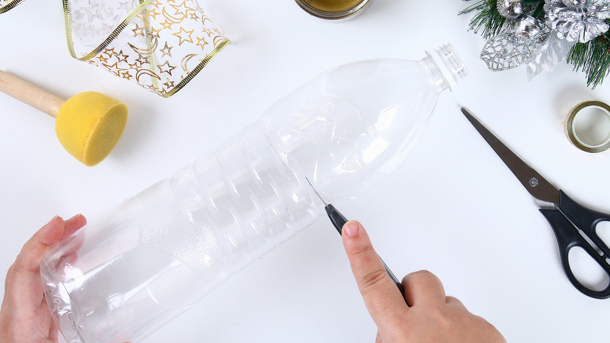 Pacchetto regalo plastica riciclata