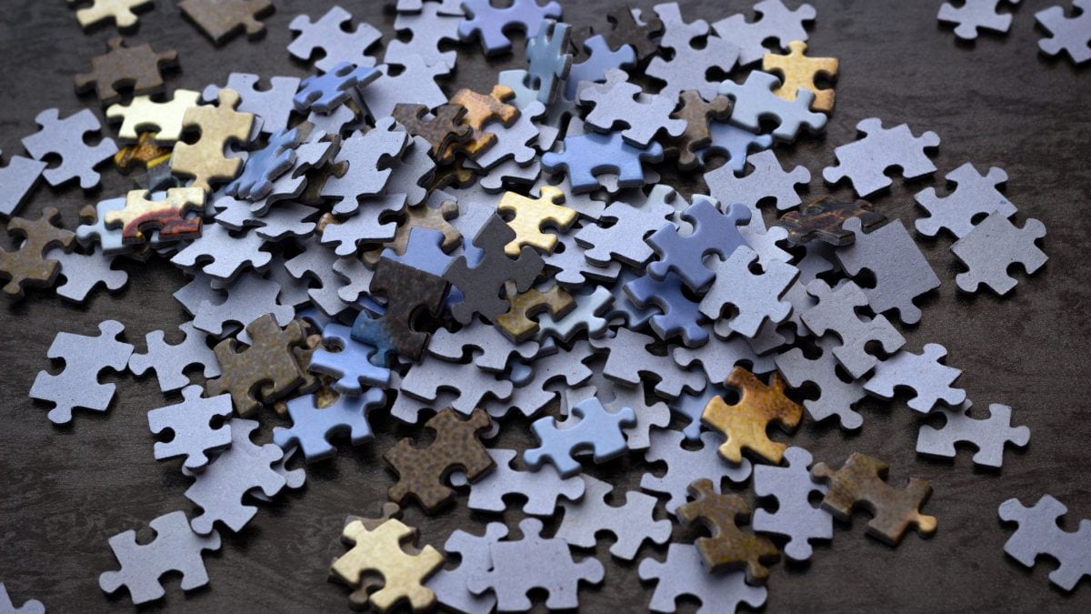 riuso tessere puzzle