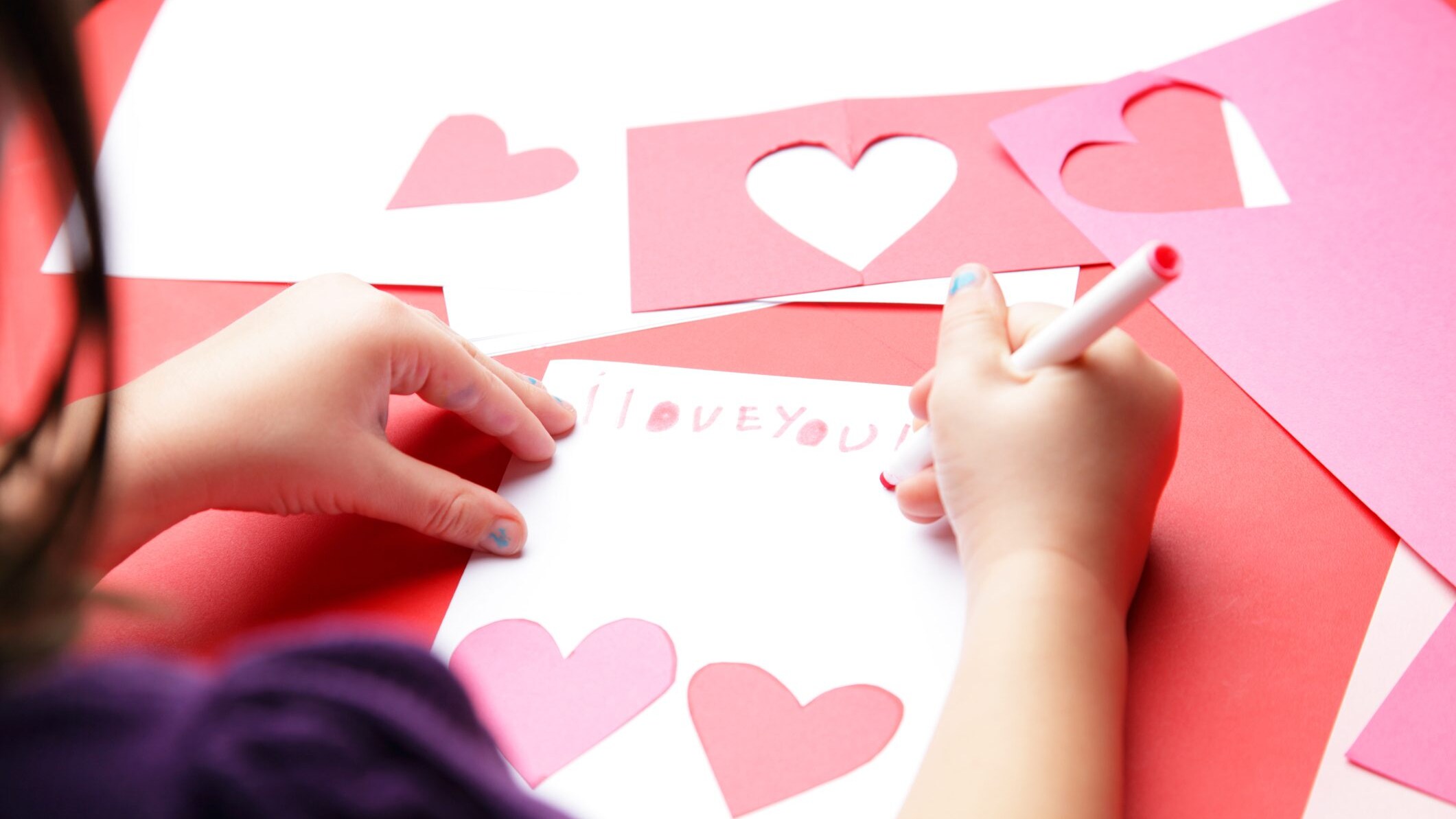 biglietti San Valentino con riciclo