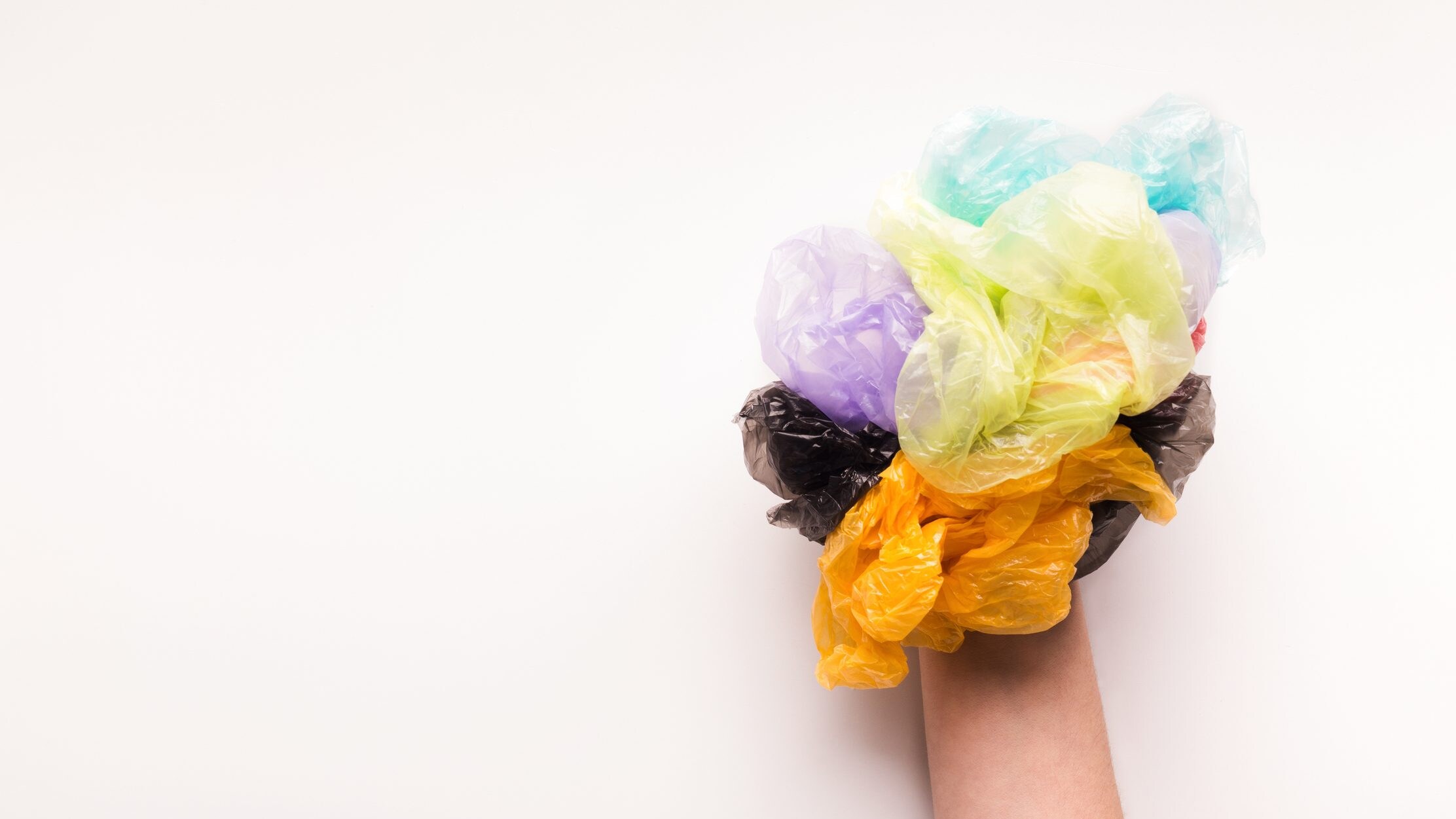 Fermaglio per capelli con plastica riciclata