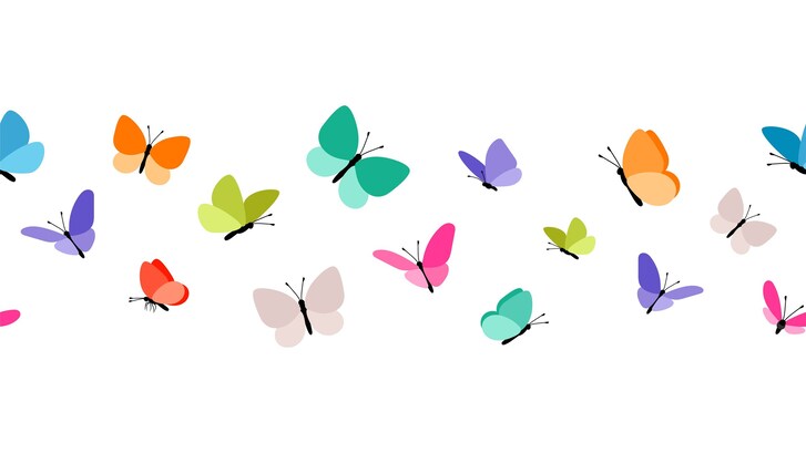farfalle carta riuso creativo