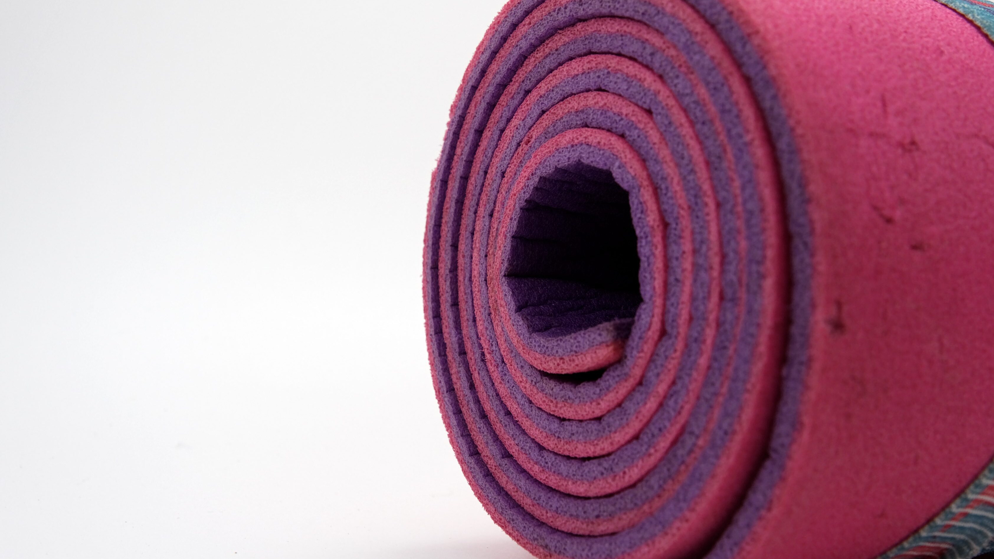 riciclo creativo tappetino yoga