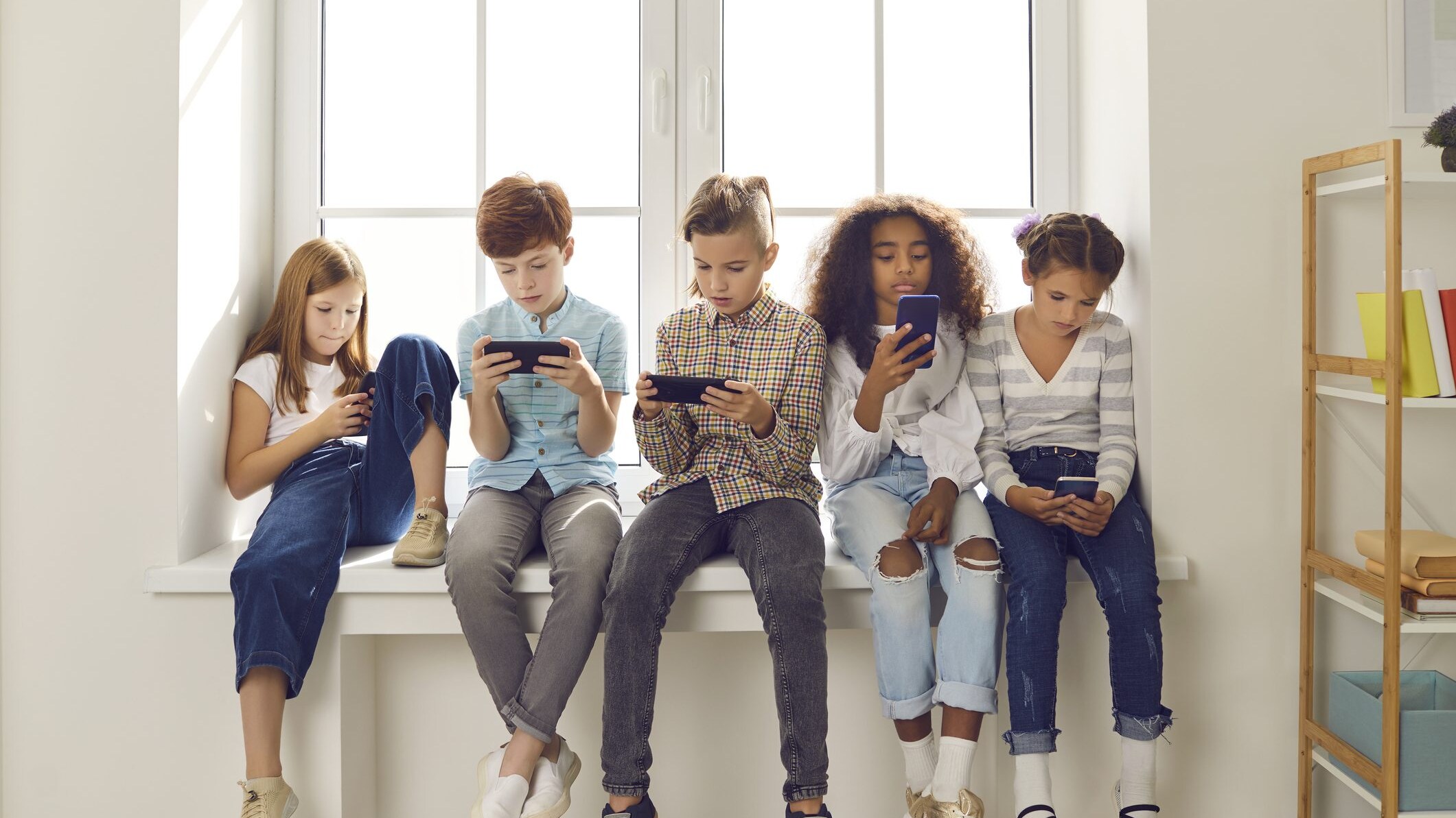 Bambini età smartphone