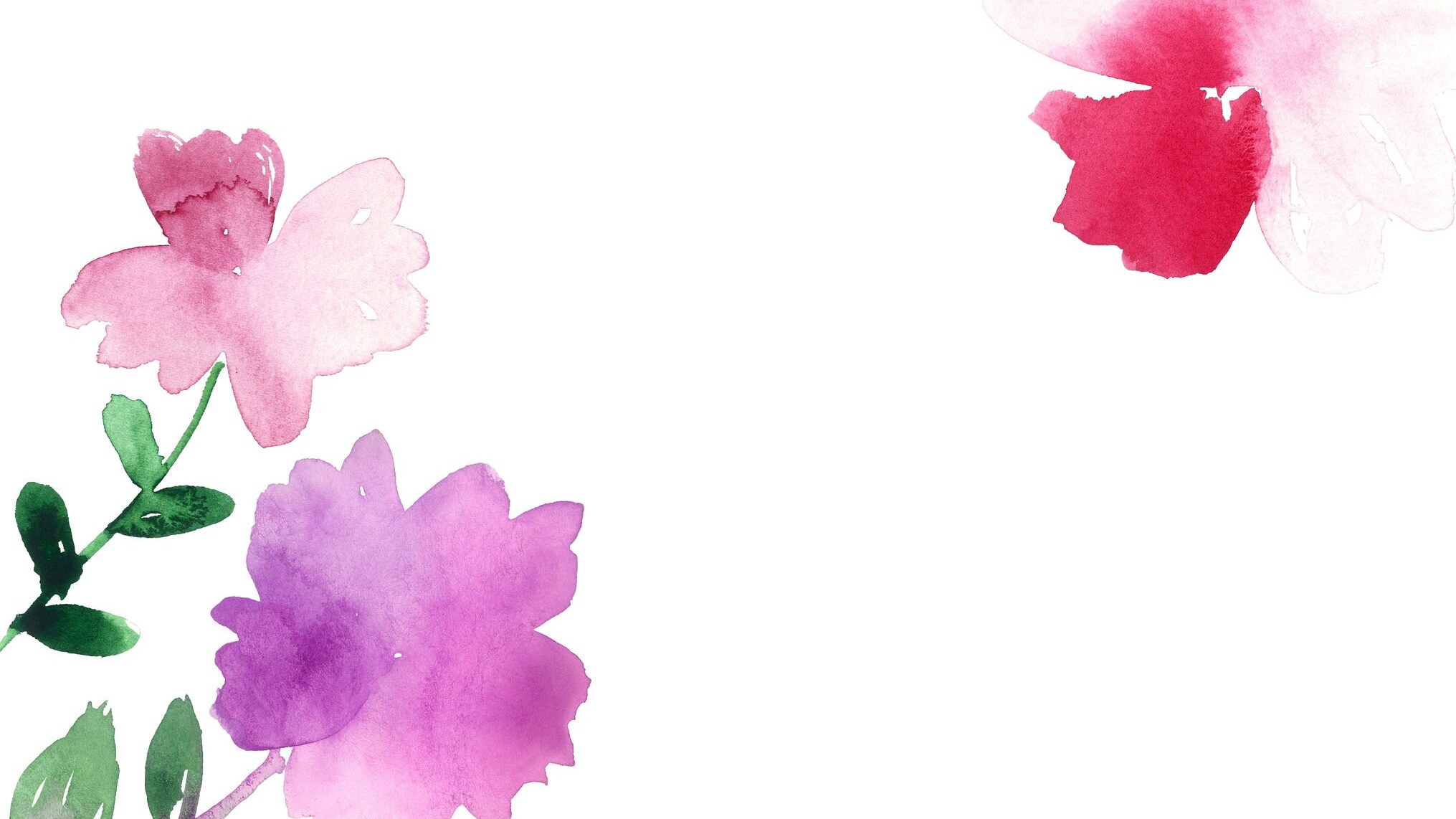 dipingere con i fiori