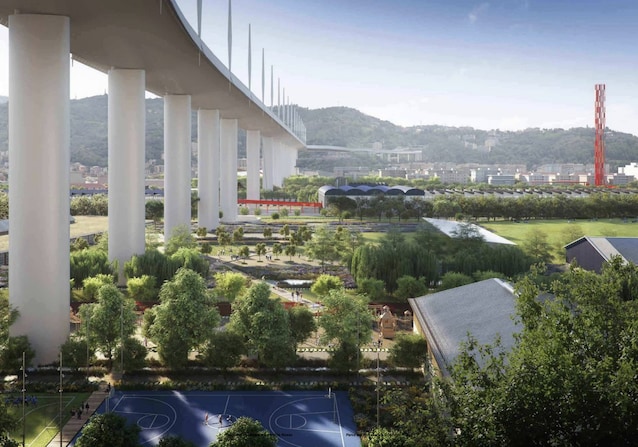 UrbaNew-genova-2035-urbanistica-cantieri-progetti-riqualificazioni-città-renzo-piano-porto-genova-waterfront-levante-centro-storico-piano-maruggi-gronda-di-genova-terzo-valico-parco-del-polcevere-cerchio-rosso-sestri-ponente-super-bacino-fincantieri-parco-villetta-carbonara-albergo-dei-poveri