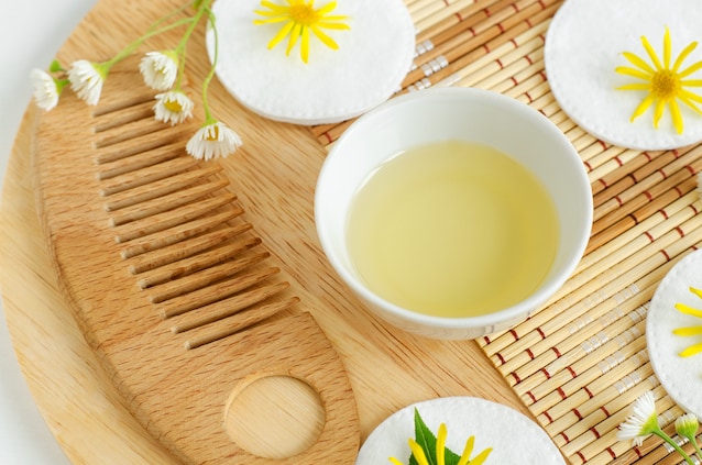 olio di cocco per capelli