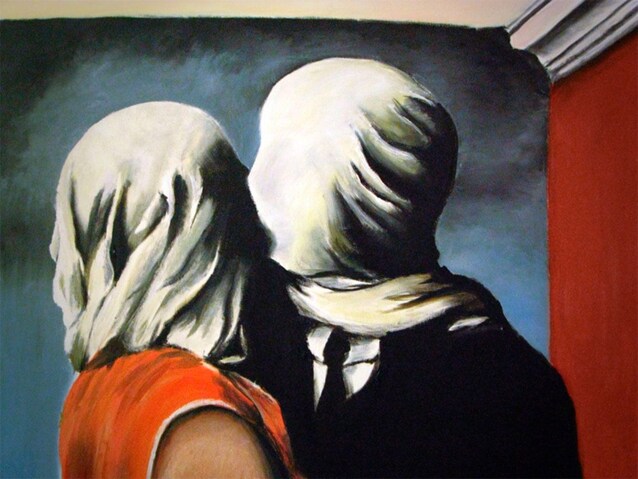 gli amanti magritte il bacio in arte