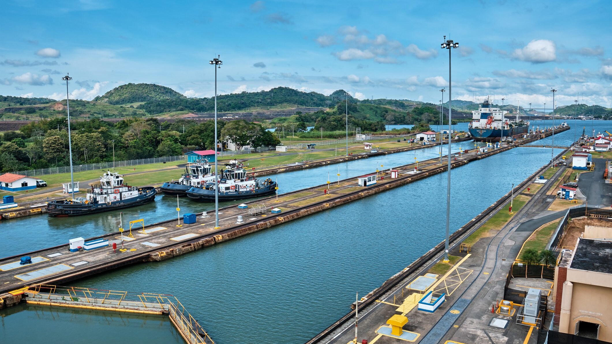 canale di panama secca