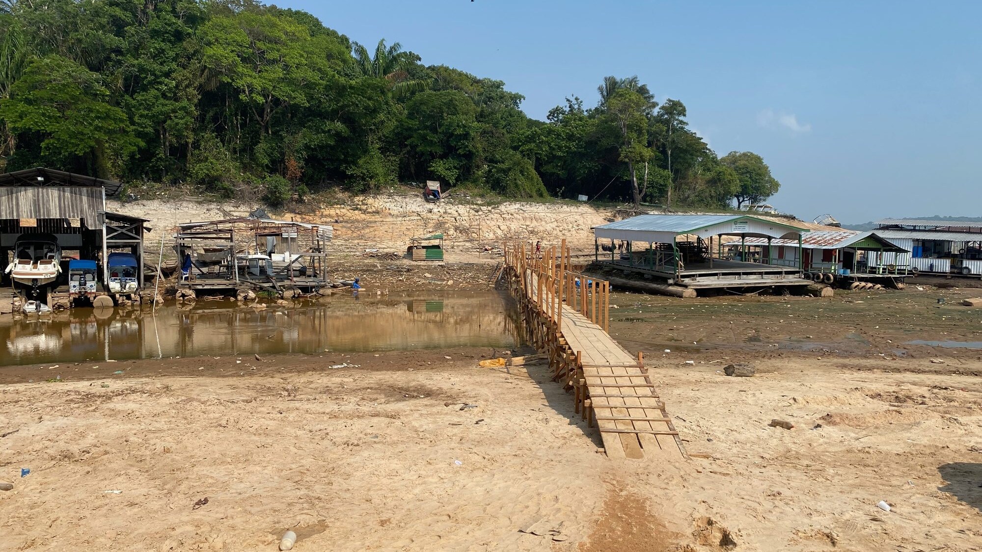 Amazzonia siccità Rio Negro