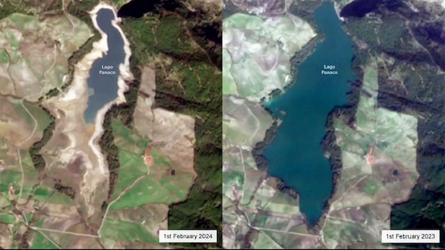 Differenza Lago Fanaco febbraio 2023-2024