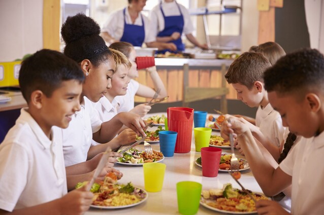 mense scolastiche vegetariane