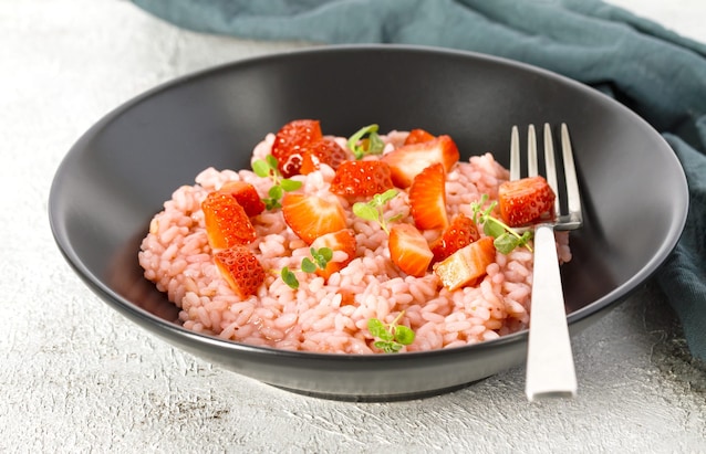 risotto fragole