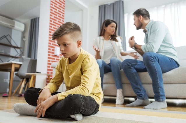 come comunicare separazione ai figli