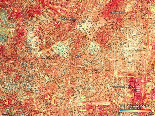 Ondata di calore Milano 2022