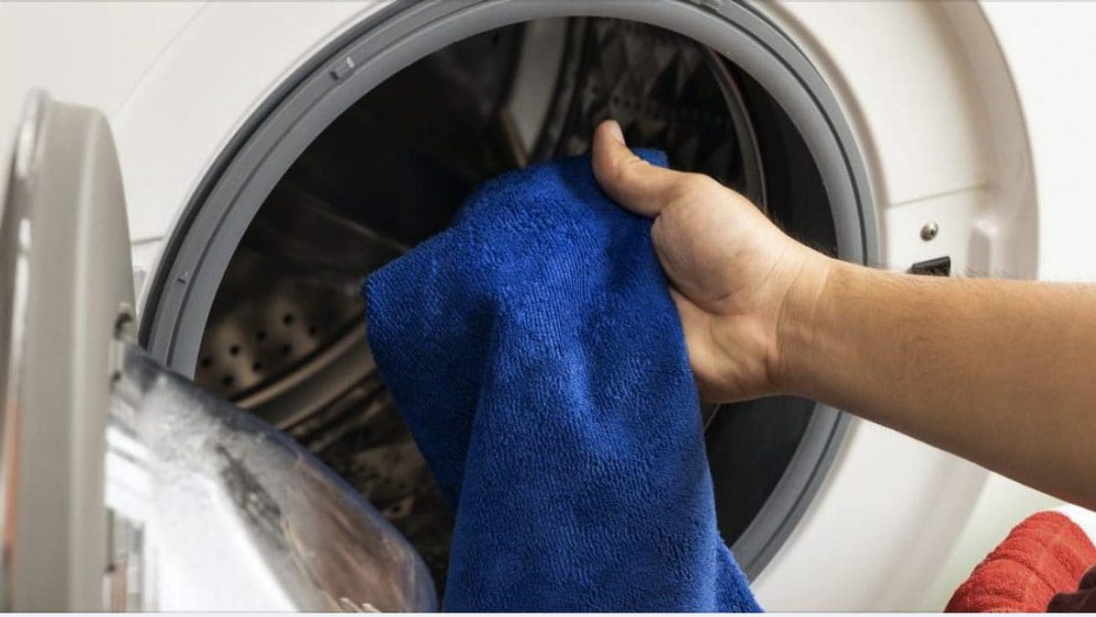 profumare bucato con un asciugamano