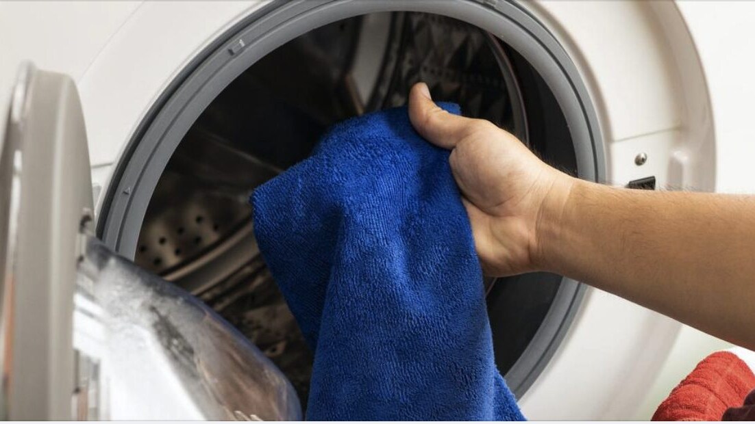 profumare bucato con un asciugamano
