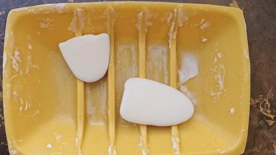 riciclo delle vecchie saponette
