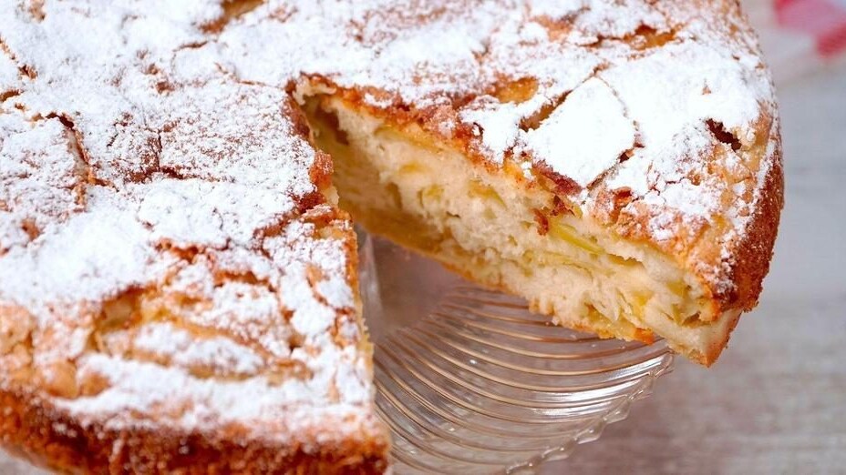 Torta di mele leggera e veloce