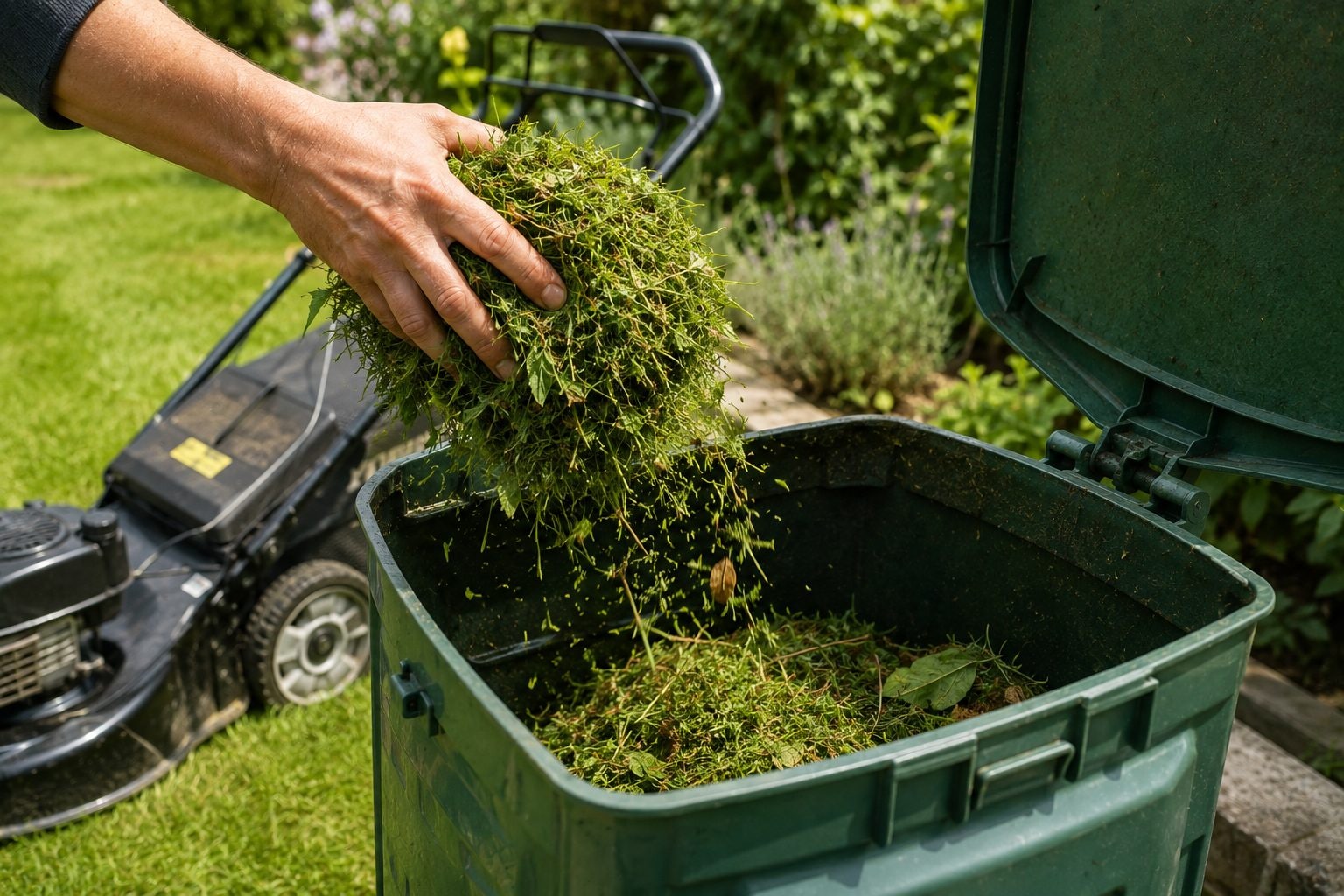 Dove si butta l’erba tagliata? Ecco come smaltirla correttamente
